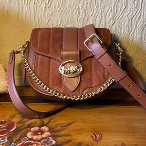 COACH saddle bag